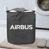 Thumbnail for Airbus & Text Designed Laundry Baskets