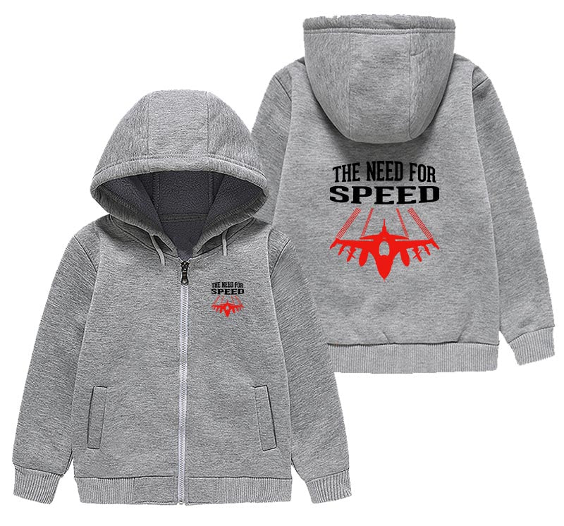 The Need For Speed Designed "CHILDREN" Zipped Hoodies