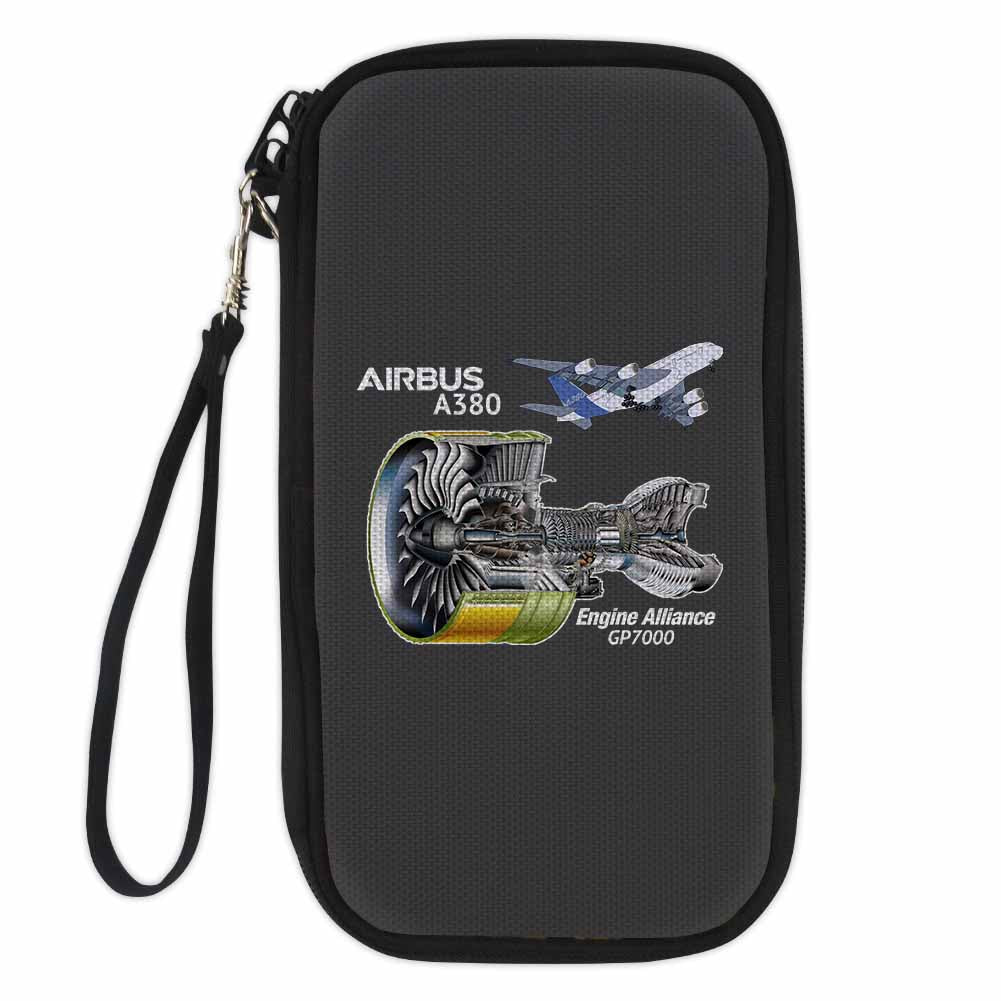 Airbus A380 & GP7000 Engine Designed Travel Cases & Wallets