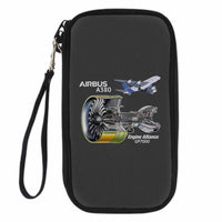Thumbnail for Airbus A380 & GP7000 Engine Designed Travel Cases & Wallets