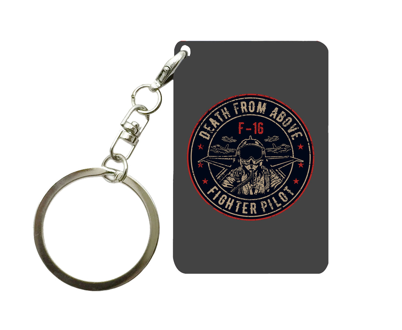 Fighter Jet 16 - Death From Above Designed Key Chains