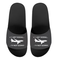 Thumbnail for If It Ain't Boeing I'm Not Going! Designed Sport Slippers