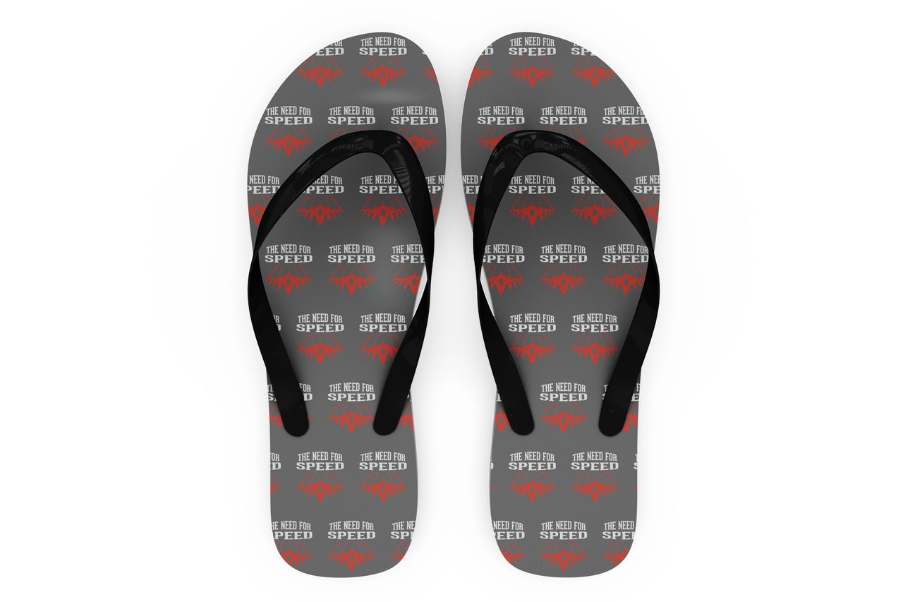 The Need For Speed Designed Slippers (Flip Flops)