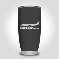 Thumbnail for The Embraer ERJ-190 Designed Tumbler Travel Mugs