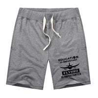 Thumbnail for Flying is Importanter Designed Cotton Shorts