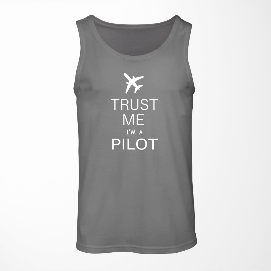 Trust Me I'm a Pilot 2 Designed Tank Tops