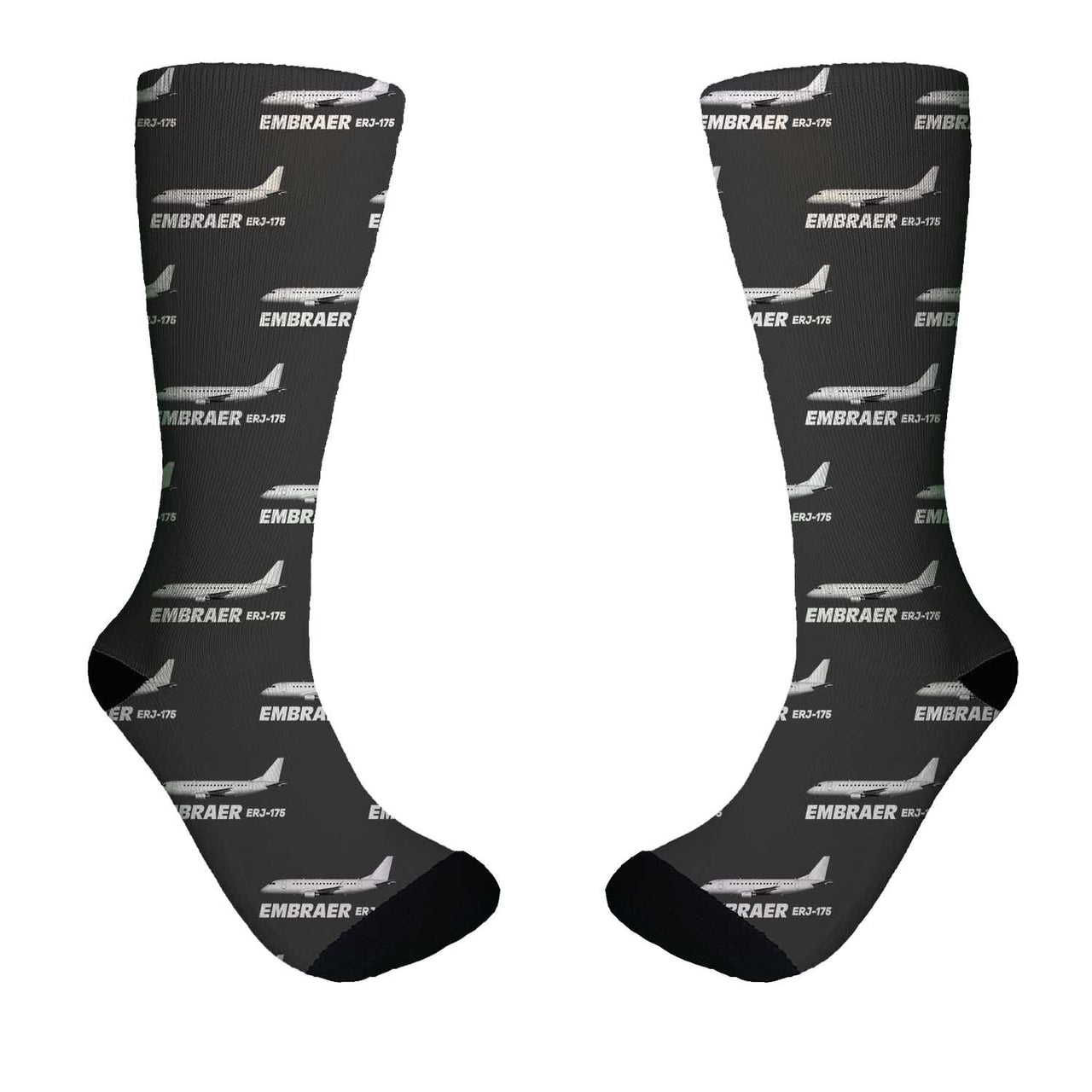 The Embraer ERJ-175 Designed Socks