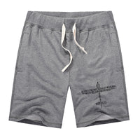 Thumbnail for Propeller Shape Aviation Alphabet Designed Cotton Shorts
