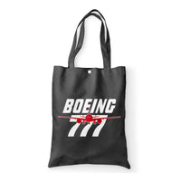 Thumbnail for Amazing Boeing 777 Designed Tote Bags