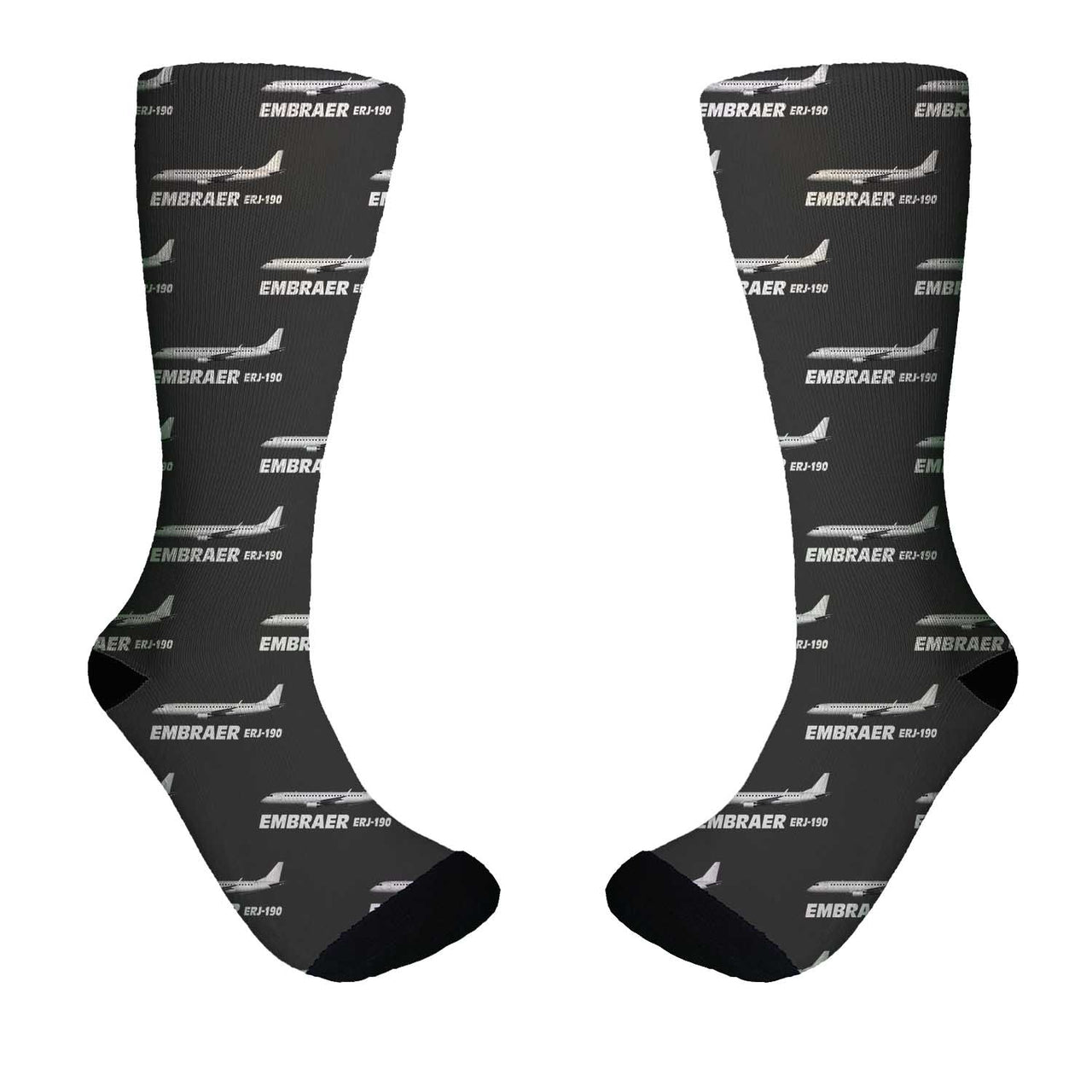 The Embraer ERJ-190 Designed Socks