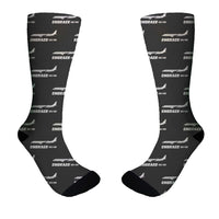 Thumbnail for The Embraer ERJ-190 Designed Socks