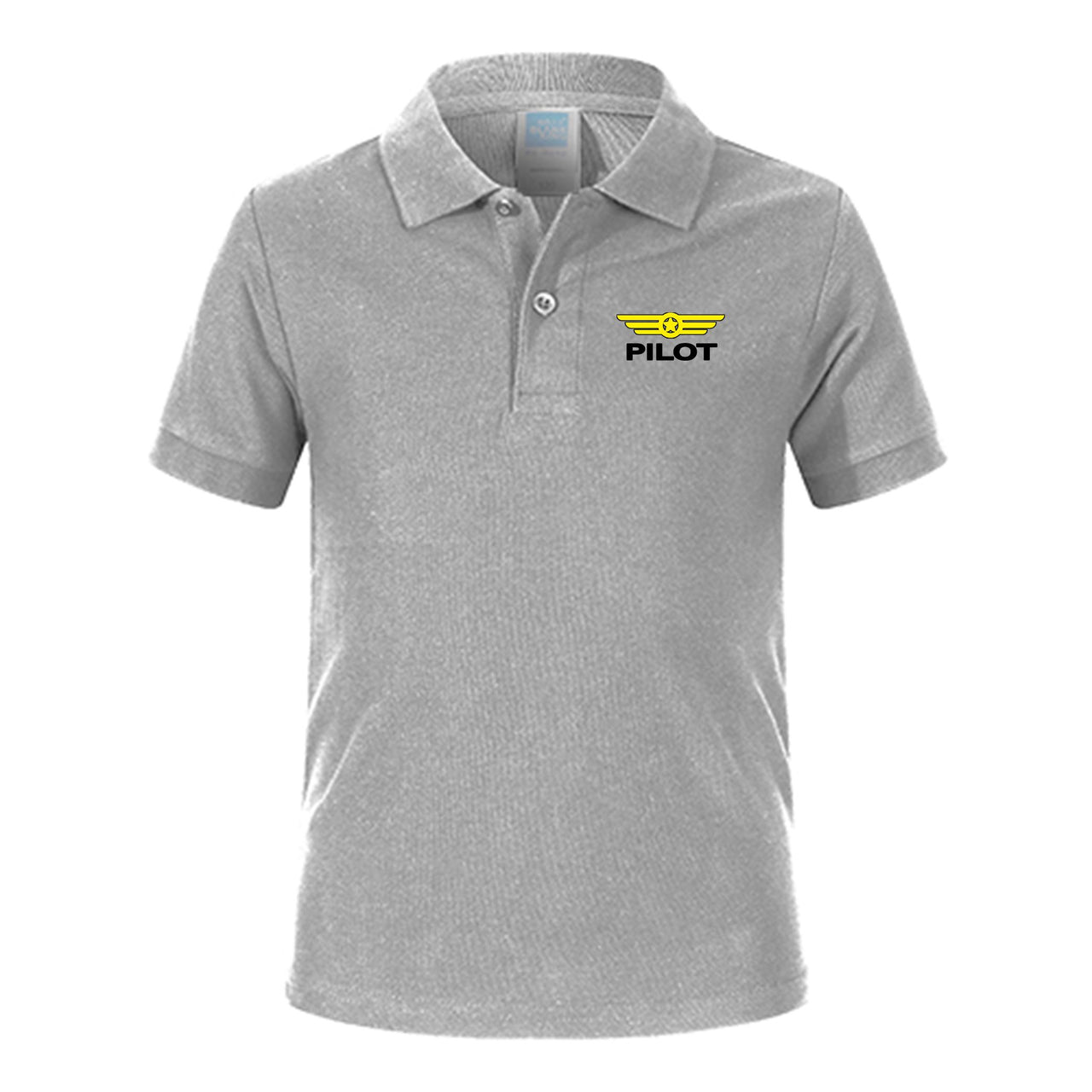 Pilot & Badge Designed Children Polo T-Shirts