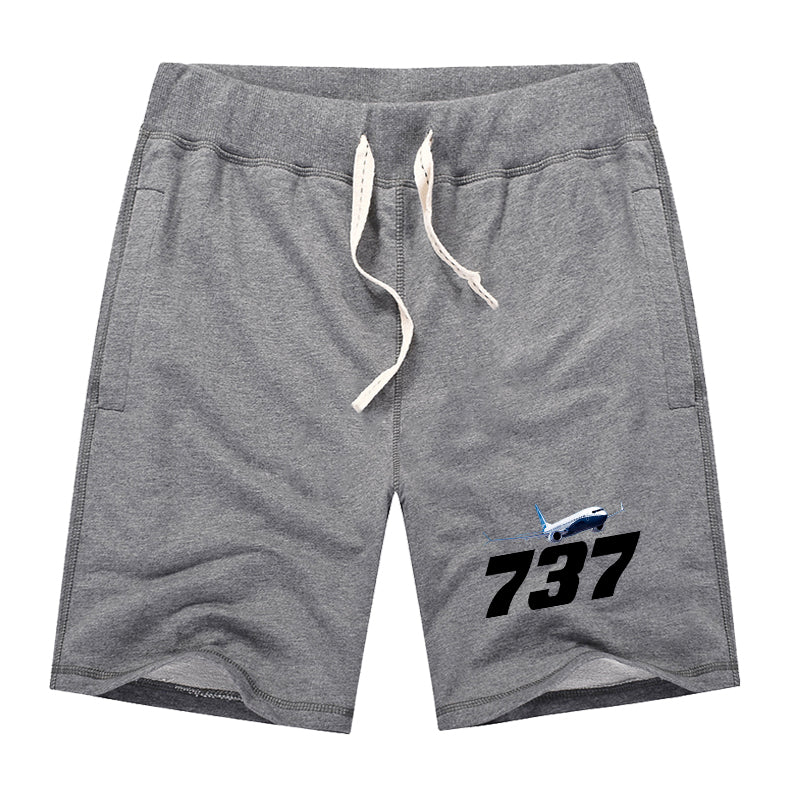 Super Boeing 737-800 Designed Cotton Shorts