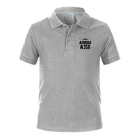 Thumbnail for Airbus A350 & Plane Designed Children Polo T-Shirts