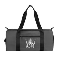 Thumbnail for Airbus A340 & Plane Designed Sports Bag