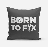 Thumbnail for Born To Fix Airplanes Designed Pillows