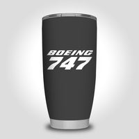 Thumbnail for Boeing 747 & Text Designed Tumbler Travel Mugs