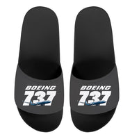 Thumbnail for Super Boeing 737+Text Designed Sport Slippers