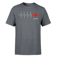 Thumbnail for Aviation Heartbeats Designed T-Shirts