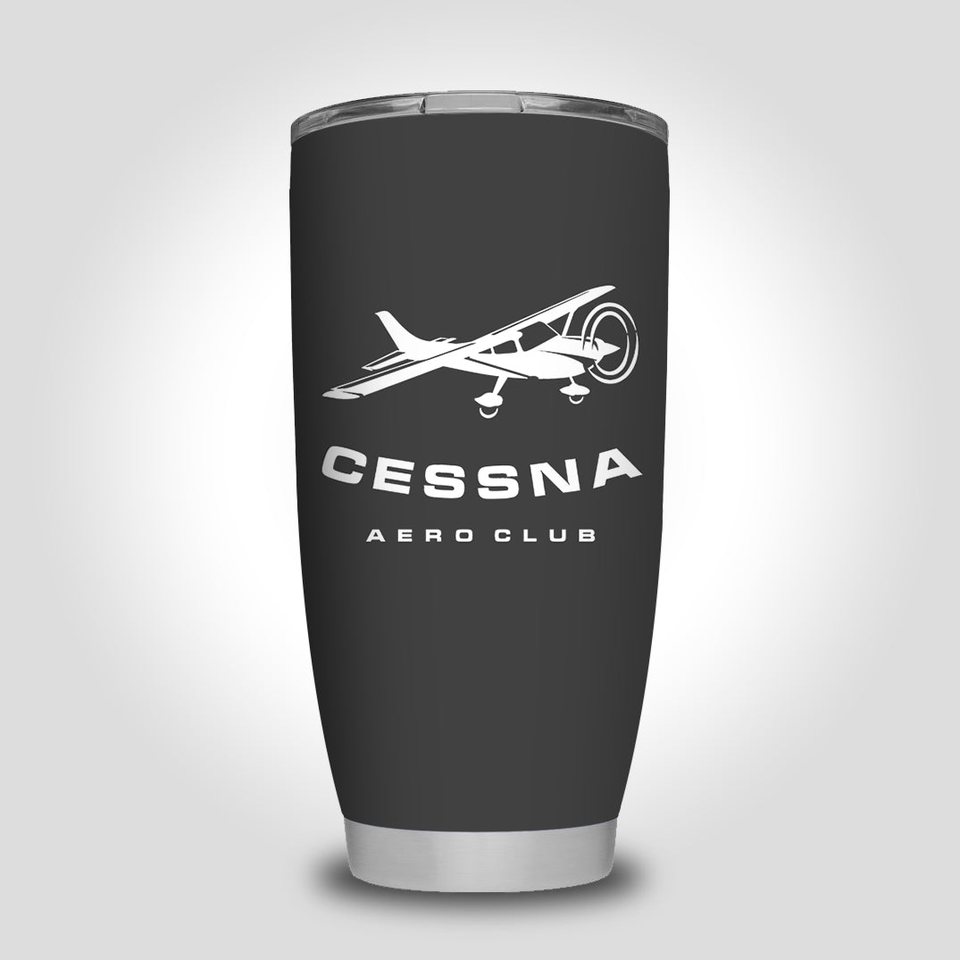 Cessna Aeroclub Designed Tumbler Travel Mugs