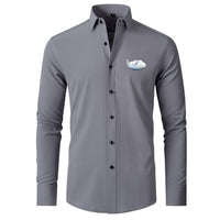 Thumbnail for Antonov 225 Side Profile Designed Long Sleeve Shirts
