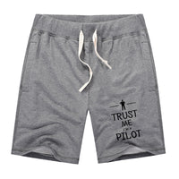 Thumbnail for Trust Me I'm a Pilot Designed Cotton Shorts