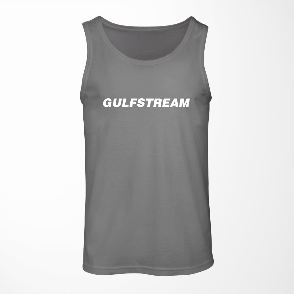 Gulfstream & Text Designed Tank Tops