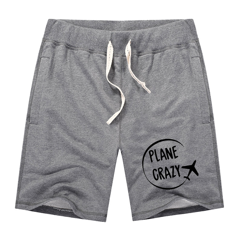 Plane Crazy Designed Cotton Shorts