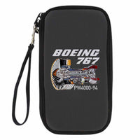 Thumbnail for Boeing 767 Engine (PW4000-94) Designed Travel Cases & Wallets