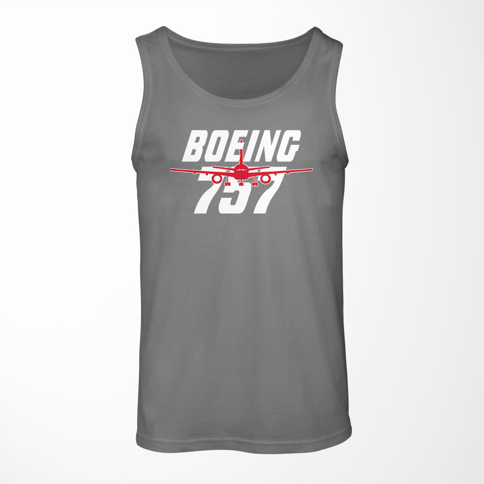 Amazing Boeing 757 Designed Tank Tops