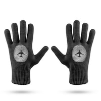 Thumbnail for Aviation Finger Print Designed Gloves