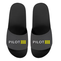 Thumbnail for Pilot & Stripes (4 Lines) Designed Sport Slippers