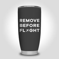 Thumbnail for Remove Before Flight Designed Tumbler Travel Mugs
