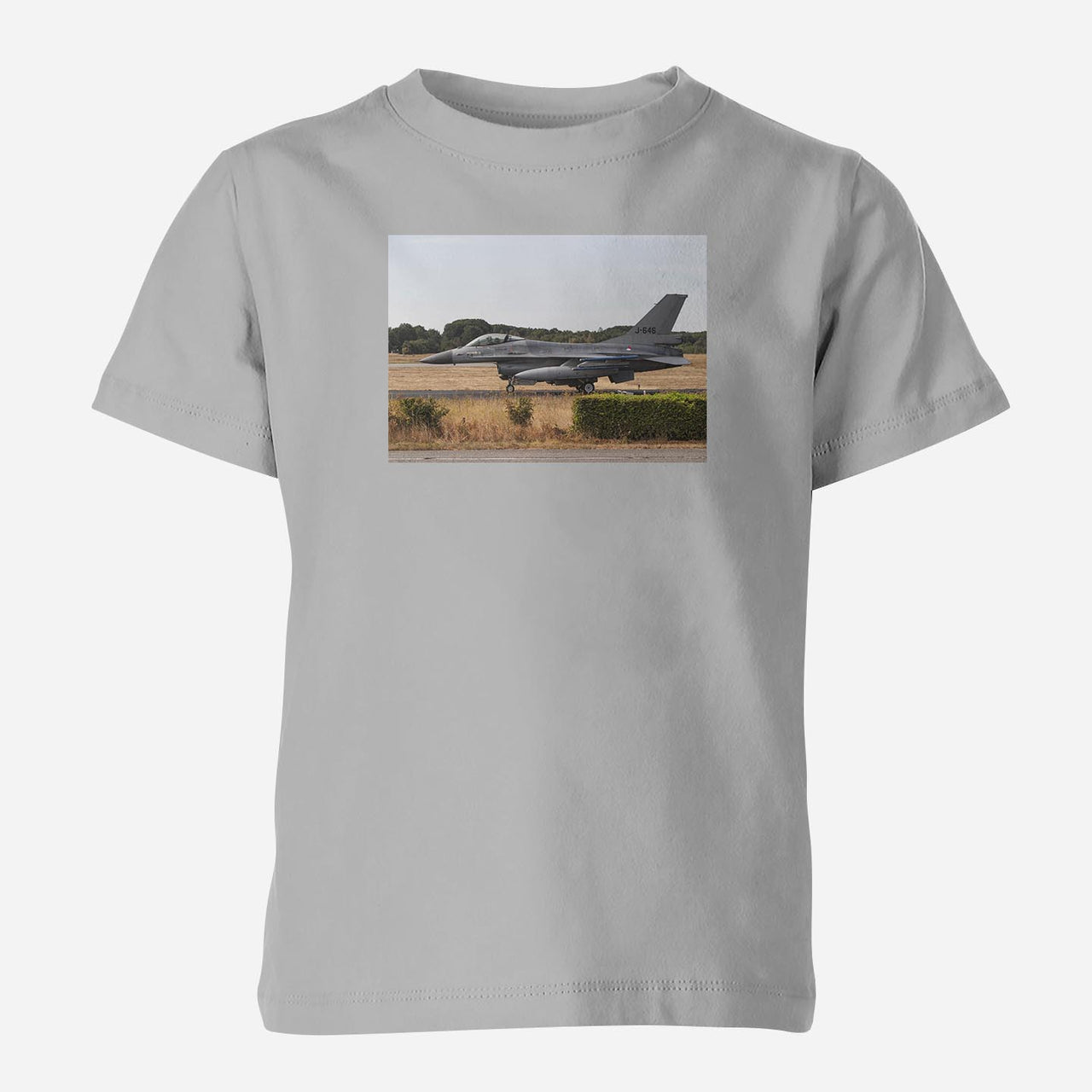Fighting Falcon F16 From Side Designed Children T-Shirts