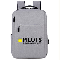 Thumbnail for Pilots They Know How To Fly Designed Super Travel Bags