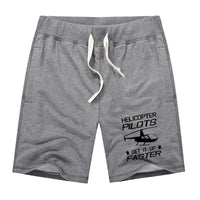 Thumbnail for Helicopter Pilots Get It Up Faster Designed Cotton Shorts