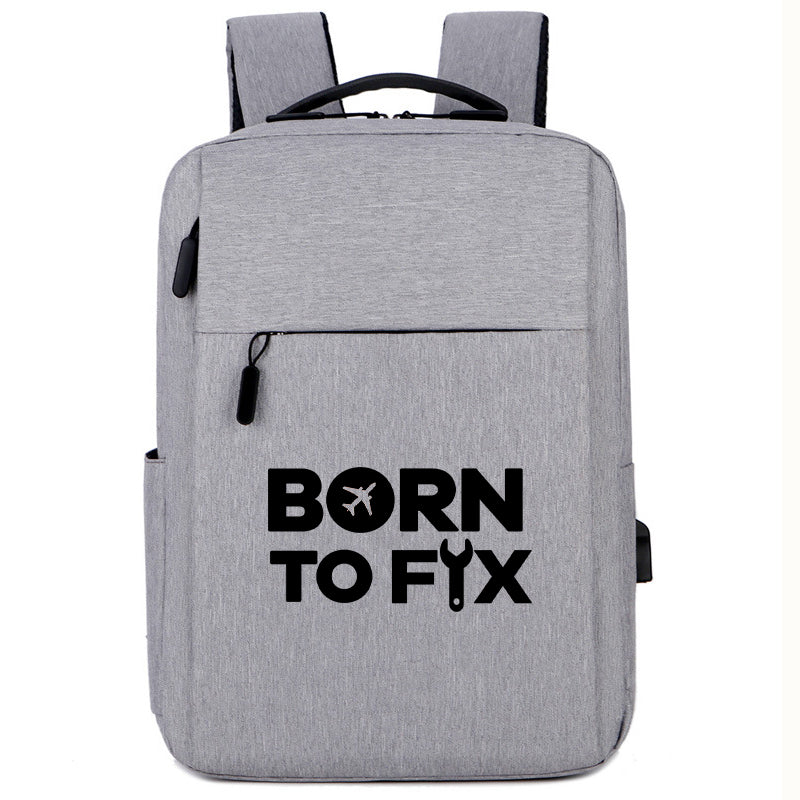 Born To Fix Airplanes Designed Super Travel Bags