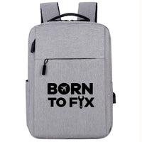 Thumbnail for Born To Fix Airplanes Designed Super Travel Bags