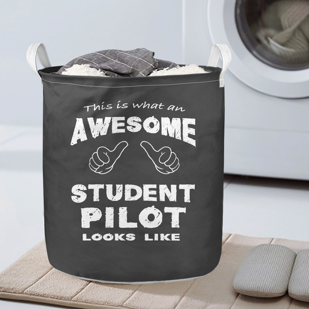 Student Pilot Designed Laundry Baskets