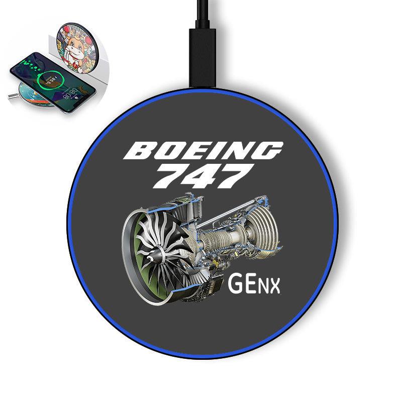 Boeing 747 & GENX Engine Designed Wireless Chargers