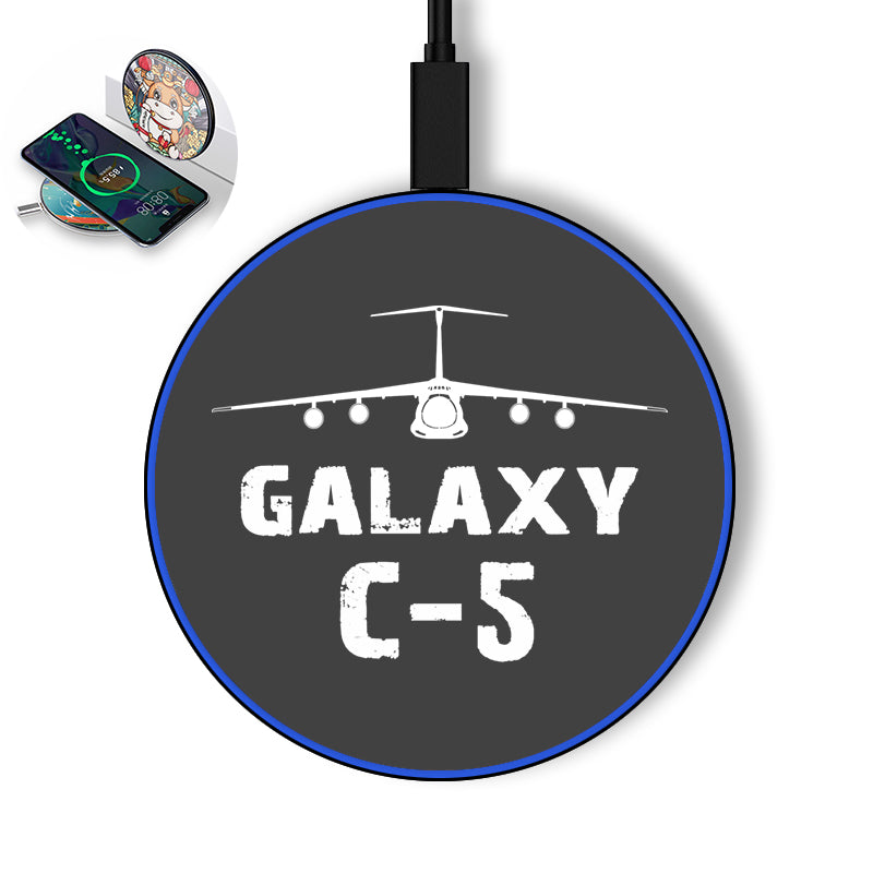 Galaxy C-5 & Plane Designed Wireless Chargers