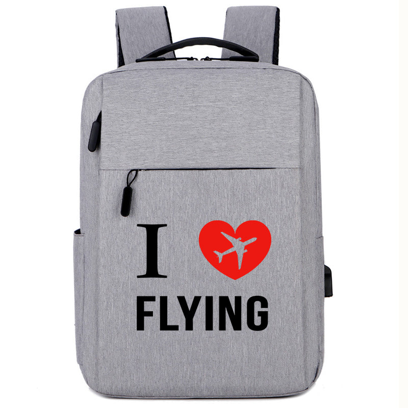 I Love Flying Designed Super Travel Bags