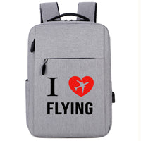 Thumbnail for I Love Flying Designed Super Travel Bags