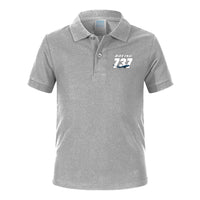 Thumbnail for Super Boeing 737+Text Designed Children Polo T-Shirts