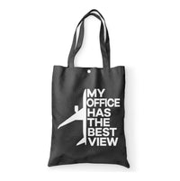 Thumbnail for My Office Has The Best View Designed Tote Bags