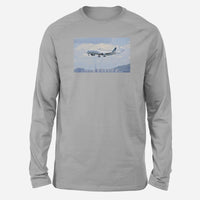 Thumbnail for Cathay Pacific Airbus A350 Designed Long-Sleeve T-Shirts