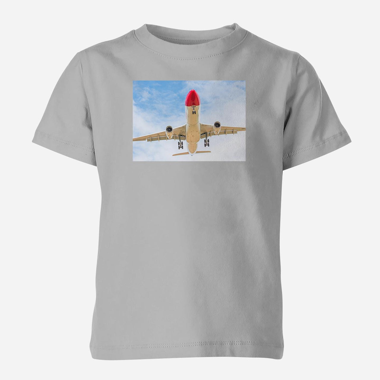 Beautiful Airbus A330 on Approach Designed Children T-Shirts