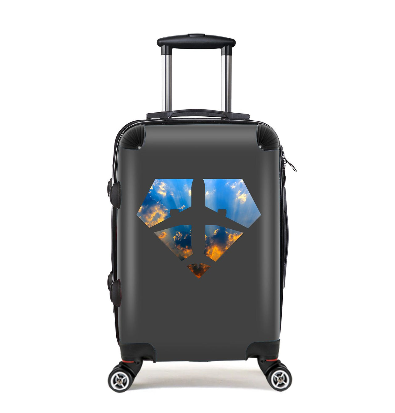 Supermen of The Skies (Sunrise) Designed Cabin Size Luggages