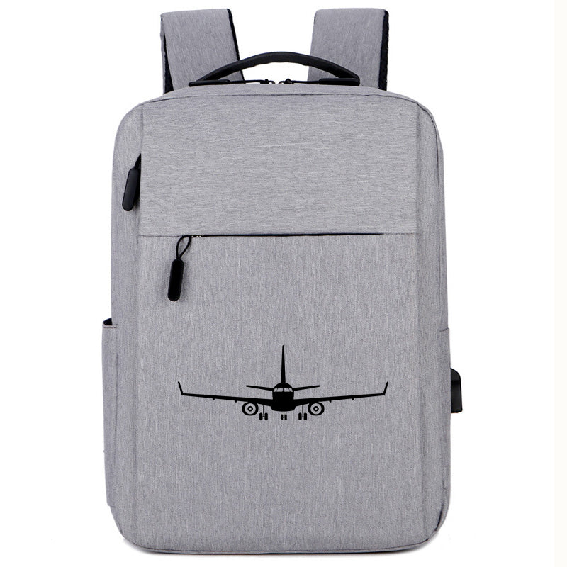 Embraer E-190 Silhouette Plane Designed Super Travel Bags