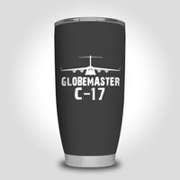 Thumbnail for GlobeMaster C-17 & Plane Designed Tumbler Travel Mugs